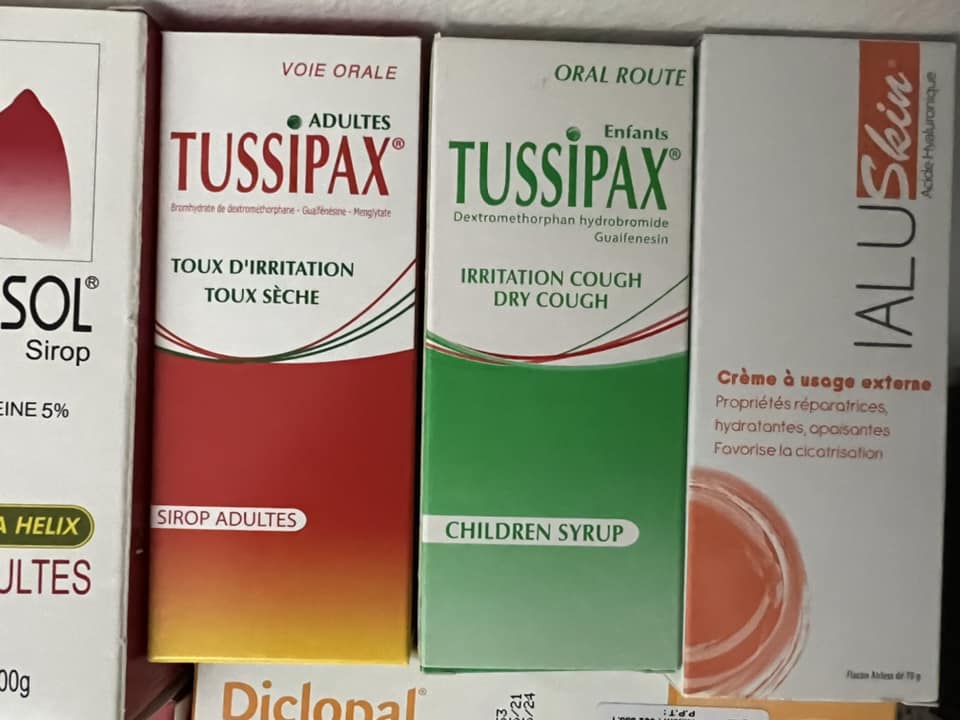 TUSSIPAX COUGH SIROP WITH CODEINE