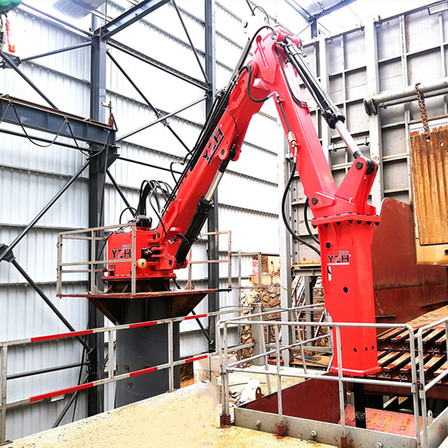 YZH Stationary Mechanical Boom Crushing System