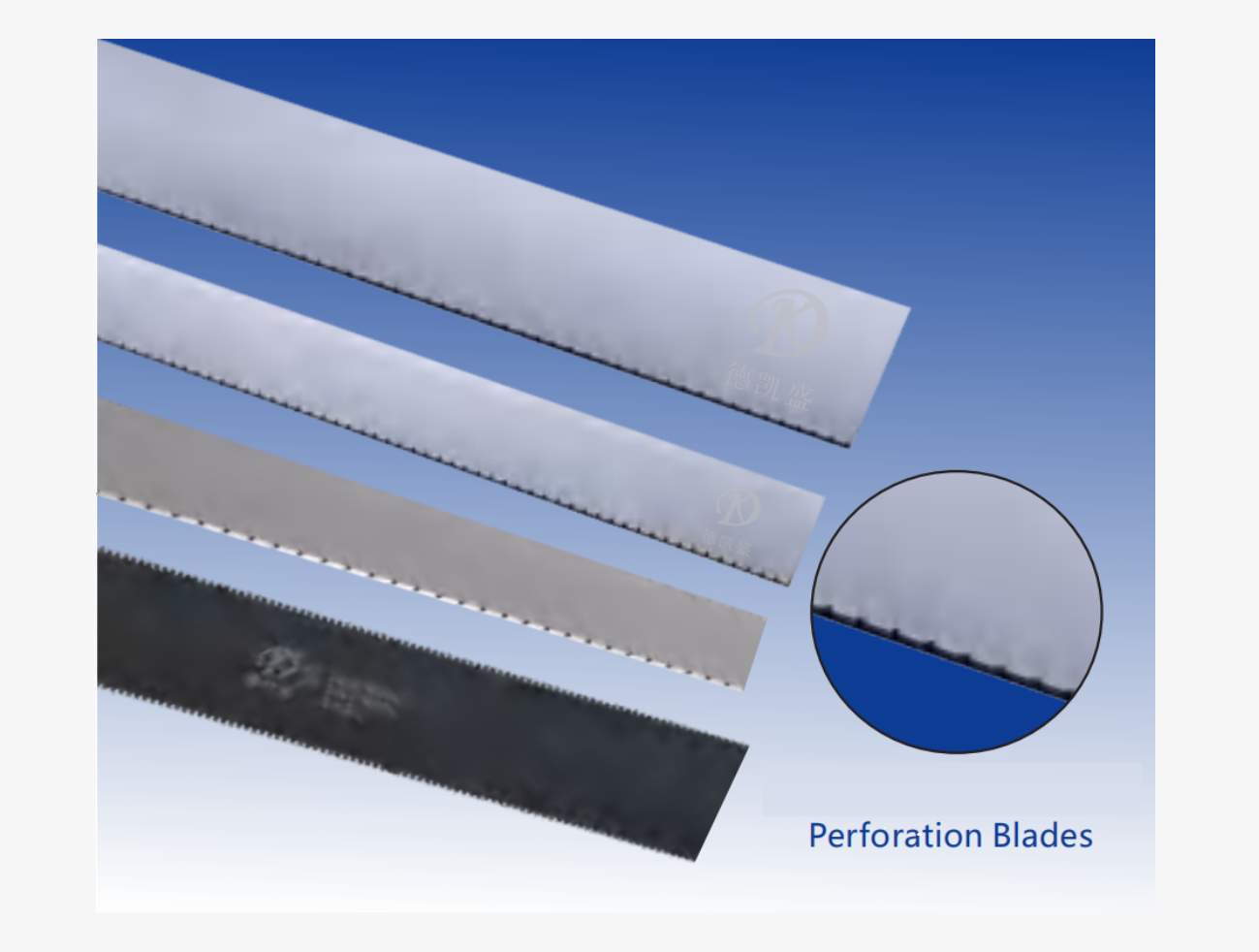 Rewinder Perforation Blades