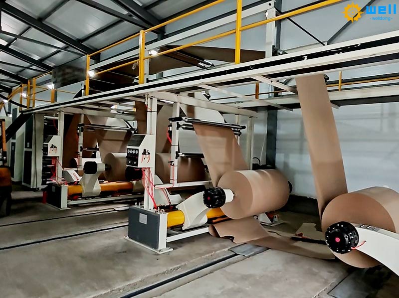 1400 mm industrial paper automatic hardboard production line