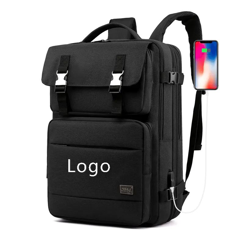 Fashion Laptop Backpack Waterproof Laptop USB Charging Men