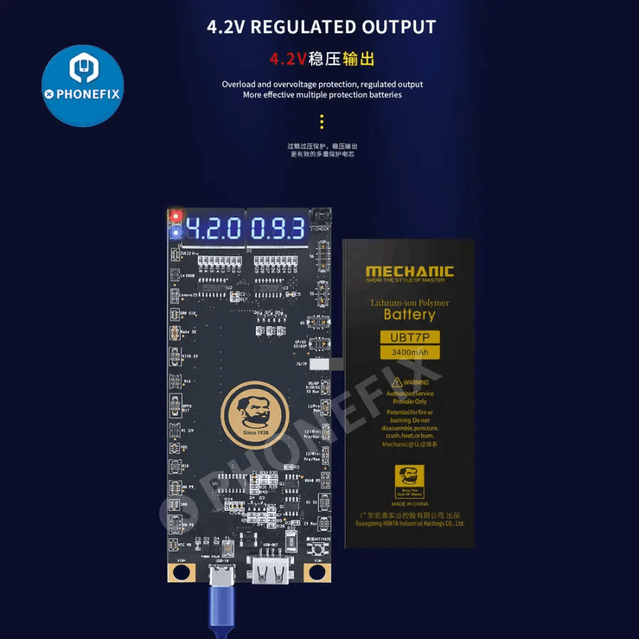 Fast charging battery activation board