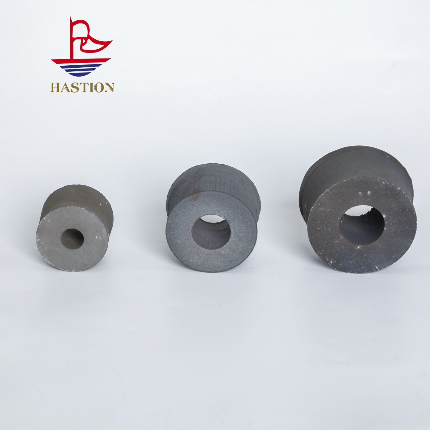 Carbide guide rollers for wire and cable production