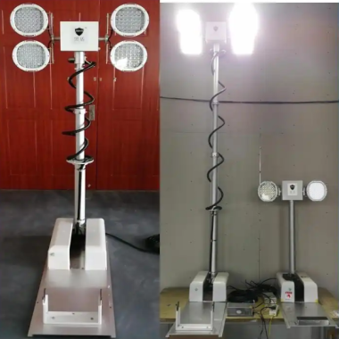 Electric bicycle lighting device testing machine