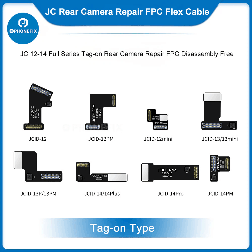 Wide Angle Camera Tag-On Repair FPC For iPhone 12-16 Pro Max