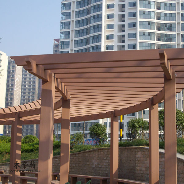 Customizable outdoor WPC Pergola with 3D Drawings & Complete Accessories – Premium Quality from Leading Chinese Manufacturer