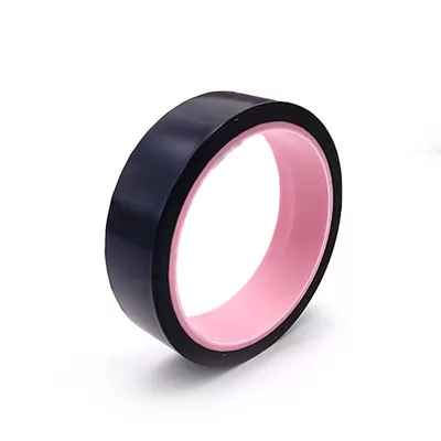 Black Thermal Conductivity Heat Resistant Adhesive Tape ESD Polyimide Film