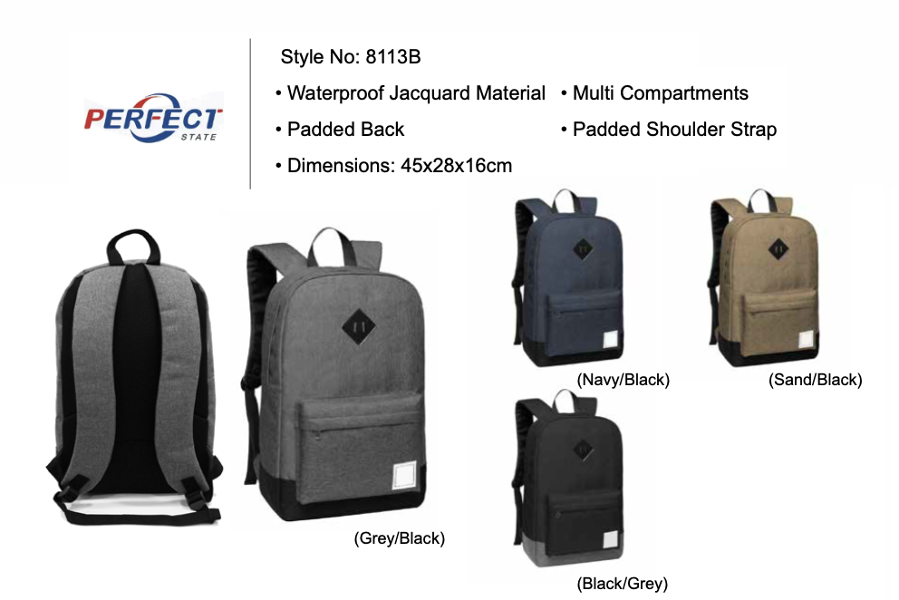 Custom Logo Backpacks Wholesale from China