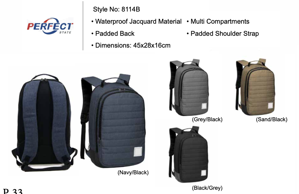 Custom Logo Backpacks Wholesale from China