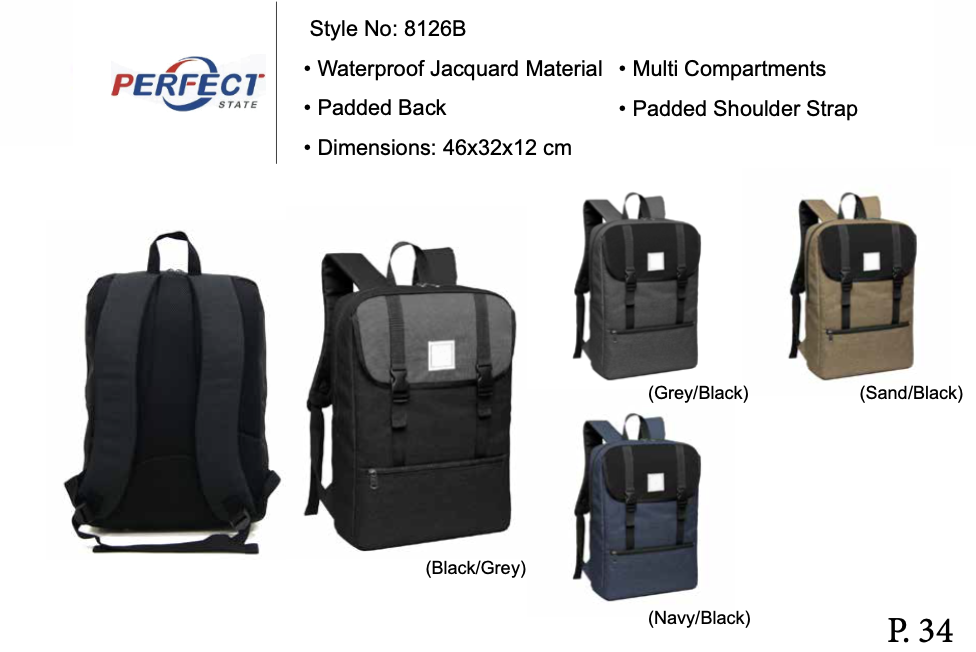 Custom Logo Backpacks Wholesale from China