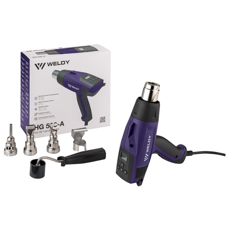 Weldy HG 530-A 230V/2300W CN Plug Universal Kit Hot Air Gun 124.407 
