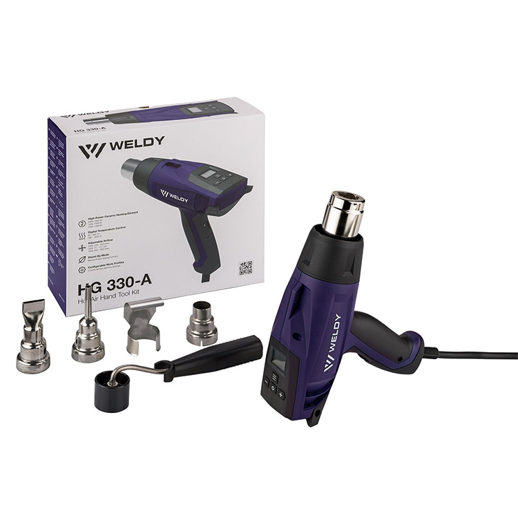 Weldy HG 330-A 100V/1300W JP Plug Universal Kit Hot Air Gun 120.130