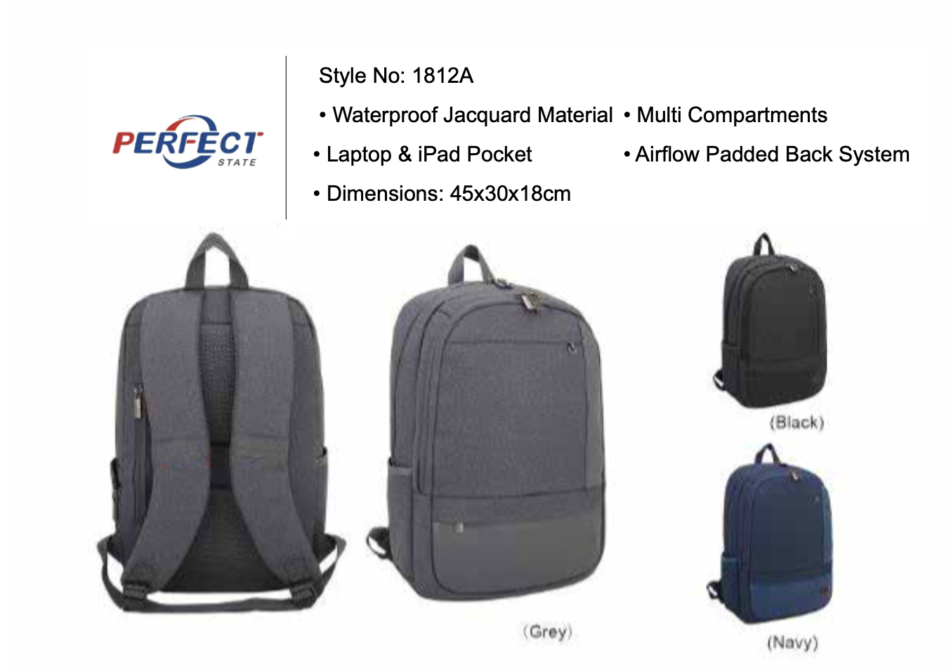 laptop backpack with logo wholesale from china