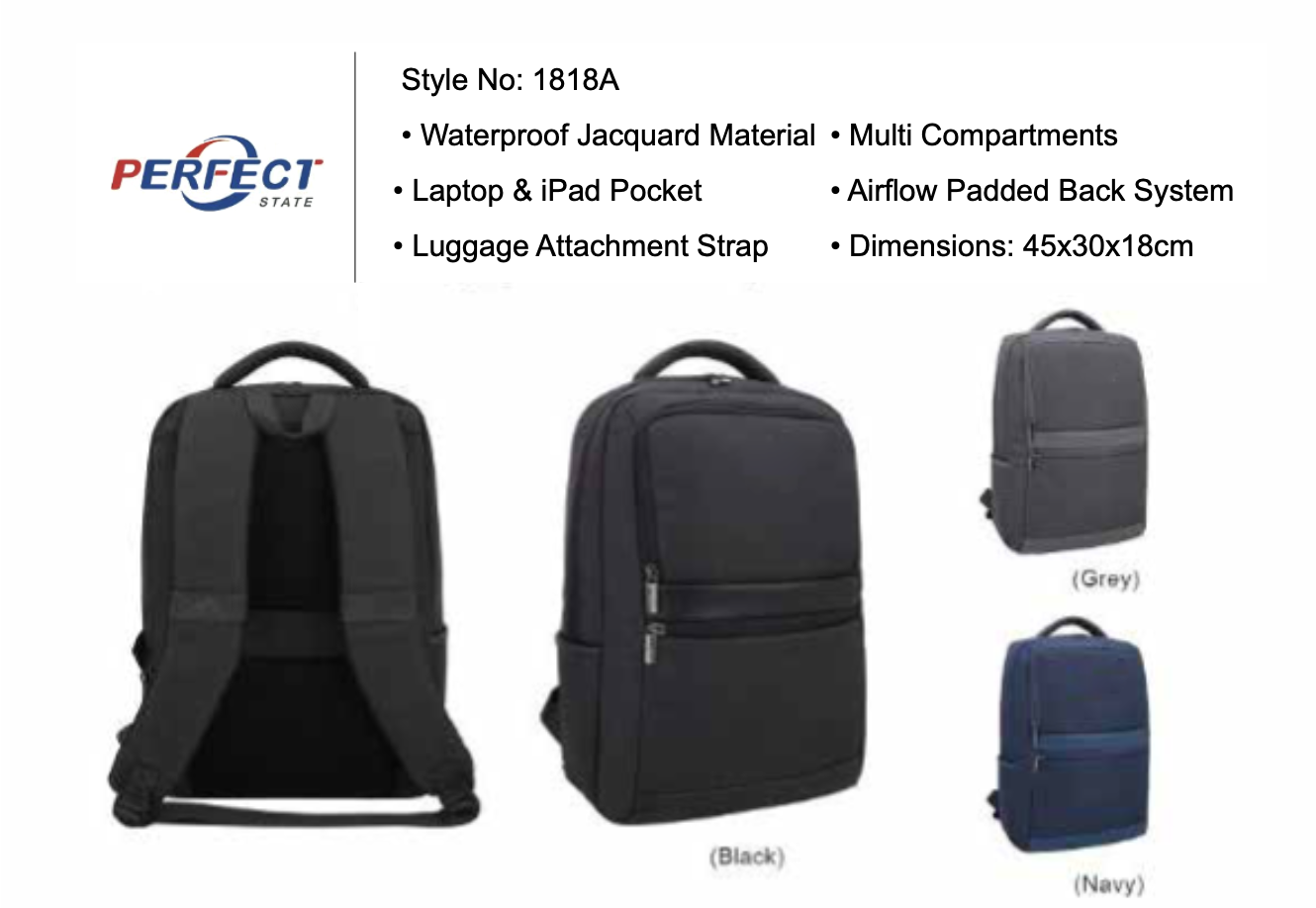 laptop backpack with logo wholesale from china