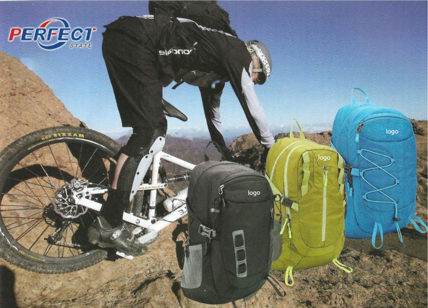 Manufacturing of branded backpacks in China