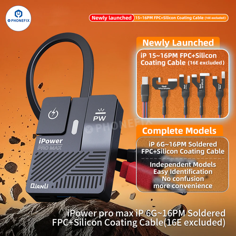 QianLi iPower Pro Max 8th Power Cable for iPhone 6-16 Pro Max