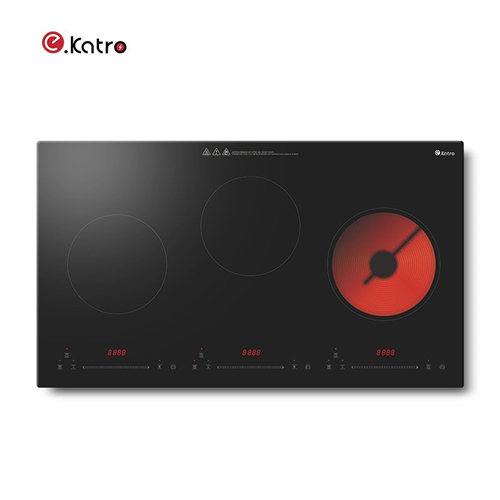 LY-TM1 Built-In Triple Burners Hybrid Hob