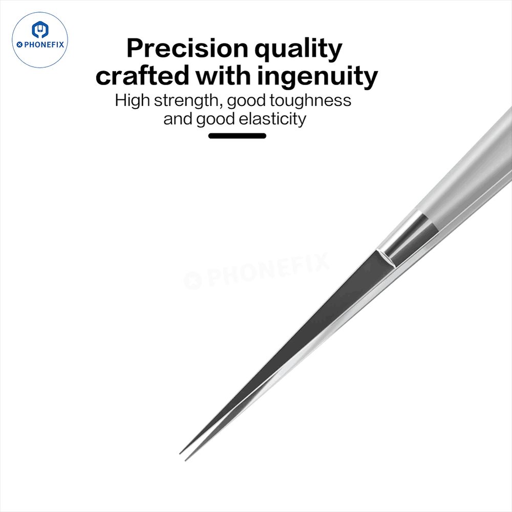 PHONEFIX super-hard alloy 3D tweezers for mobile phone IC tiny parts clamping