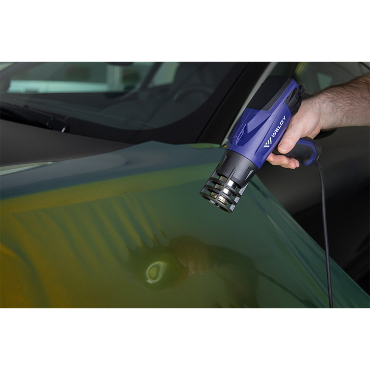 Weldy Hot Air Gun HG 330-B, 230V/1600W, Car Wrapping Kit