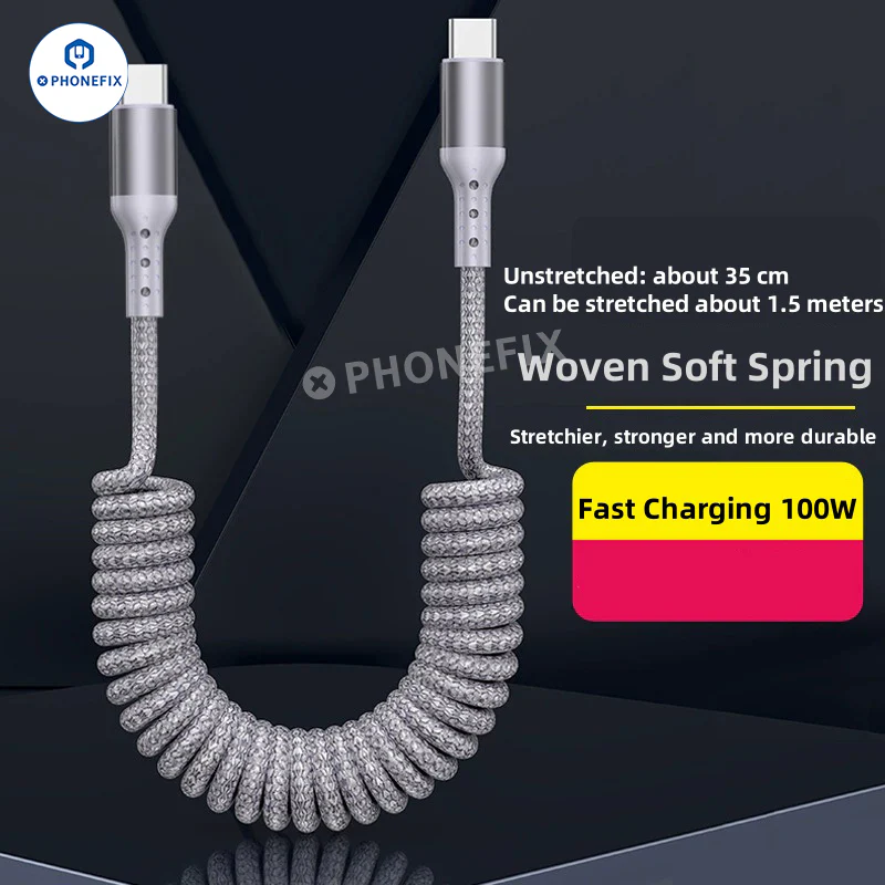 Universal Fast Charging Cable for iPhone and Android Devices