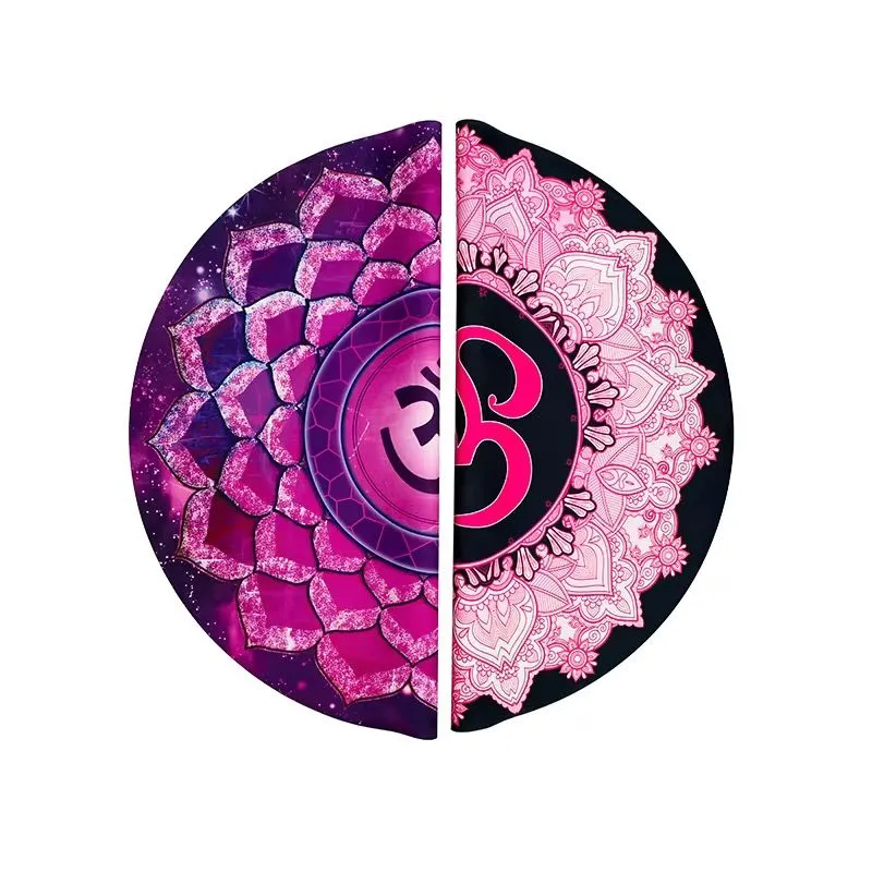 Eco Friendly Non Slip Round Yoga Mat