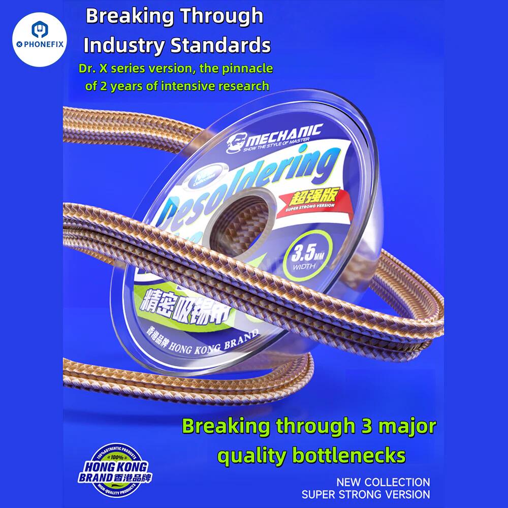 MECHANIC Dr.X Pro Detinning Wire for Mobile Phone PCB Board Tin Cleaning Wire