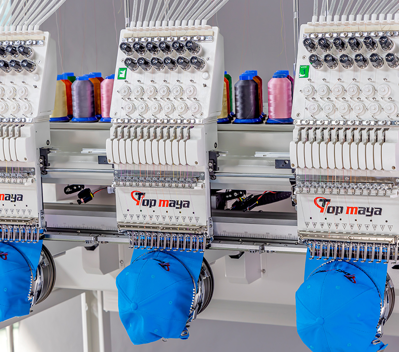 commercial embroidery machine for hats