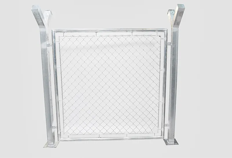 Green Chicken Wire Fence