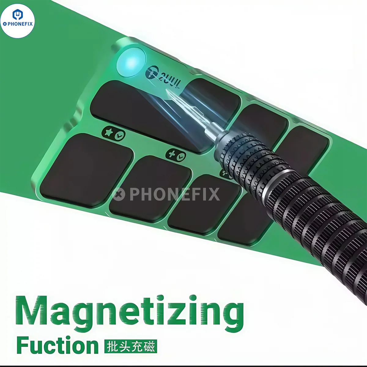 2UUL ST95 Magnetic Storage Pad for Efficient Screw and Part Organization