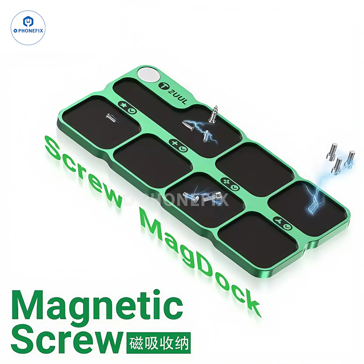 2UUL ST95 Magnetic Storage Pad for Efficient Screw and Part Organization