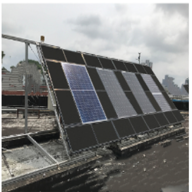 Photovoltaic module outdoor exposure test system