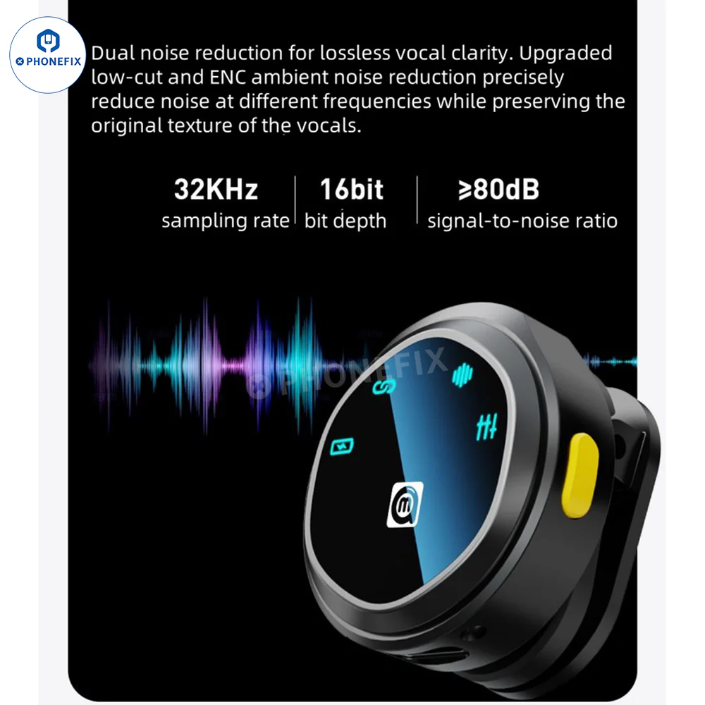 AMAOE MIC-A WiAMAOE MIC-A Wireless Microphone for Content Creatorsreless Microphone for Content Creators