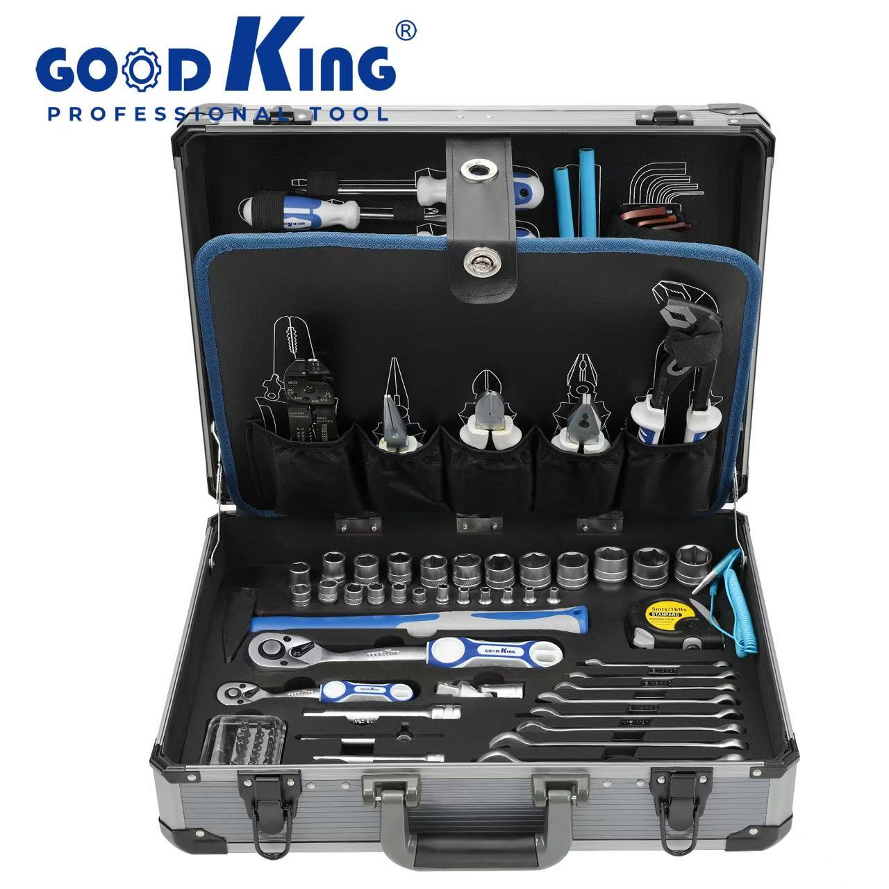 124PCS TOOL SET (Aluminum Box)-11241