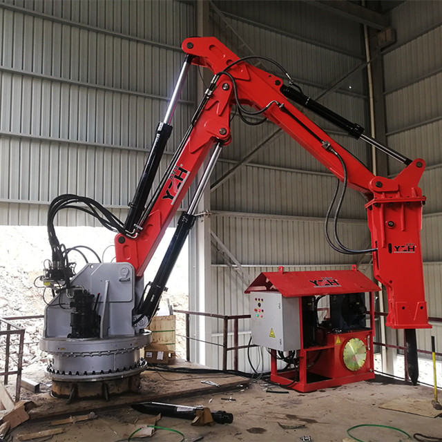YZH Static Type Pedestal Boom System