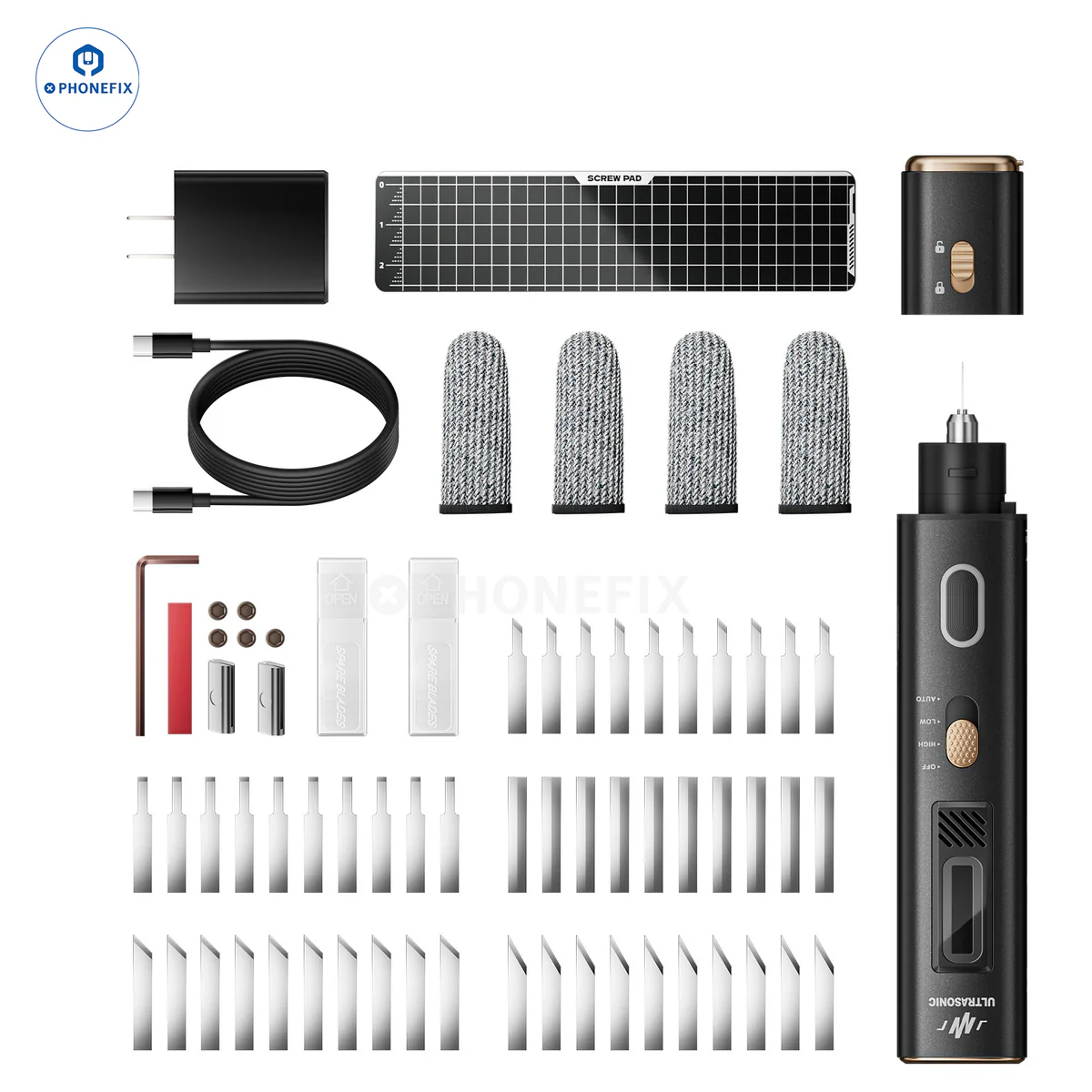 JAKEMY JM-Y10 PRO 40kHz Vibration Cutter For Multiple Materials