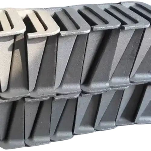 high loading grey iron FC150 bracket made by resin sand casting for brake press