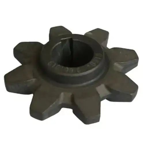 Alloy Steel 17CrNiMo6 machined gear with keyway for power transmission system