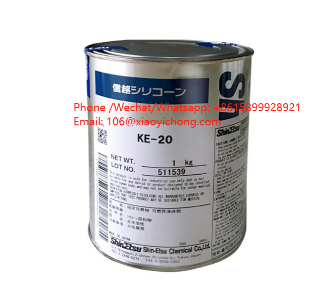 ShinEtsu KE-20 1KG 2PCS Original Excellent Sealing Properties Ideal for Woodworking, Transportation