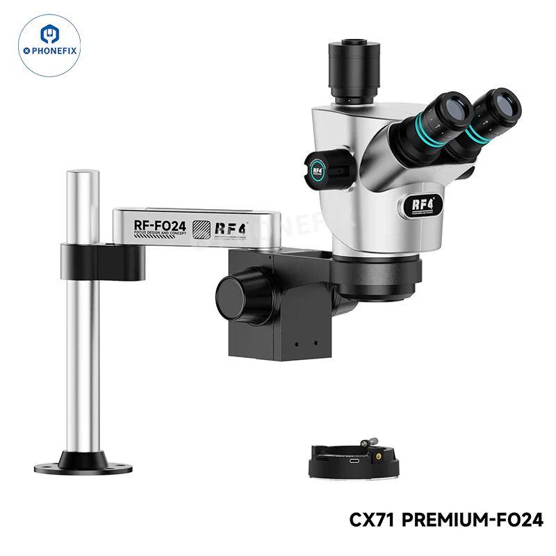 RF4 CX71P Trinocular Stereo Microscope for Mobile Phone Repair