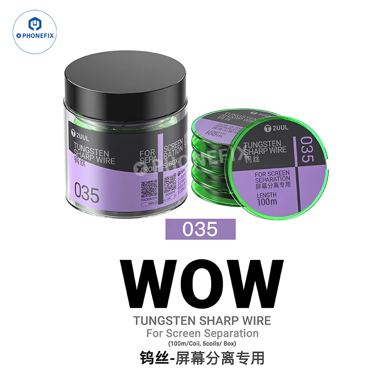 2UUL WS Series Tungsten Diamond Wire for Precision Screen Separation