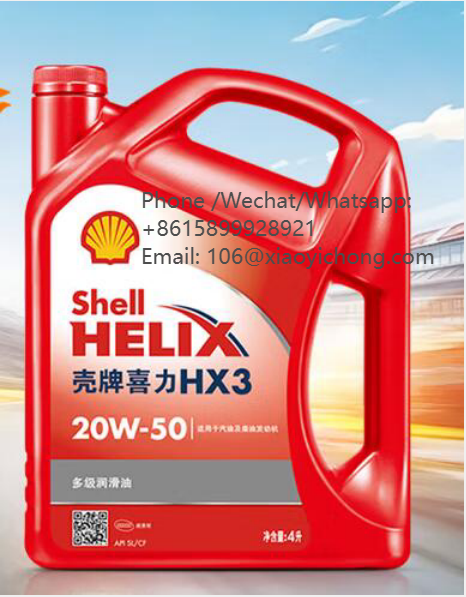 Shell Helix HX3 20w-50 4L Reliable Protection for Older High-Mileage Engines