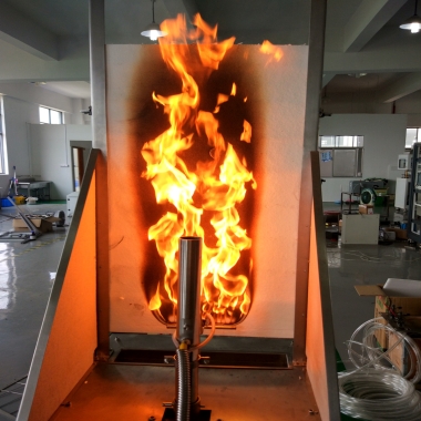 Direcct flame impingement Tester with BS 476-12
