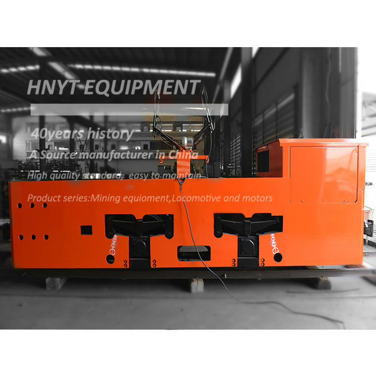 14 ton Trolley Wire Xiangtan Locomotive With 52kw DC Motors