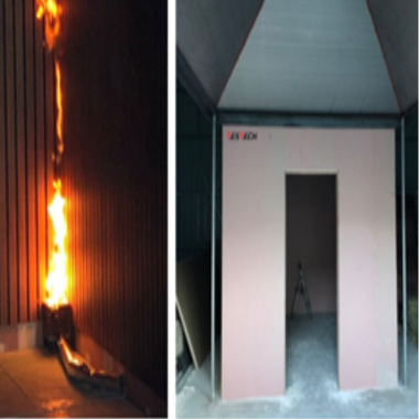 Room Corner Test Machine, ISO 9705. En 14390