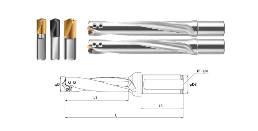 HD-3 6D Cutting Depth Precise Self-Centering Fast Drill