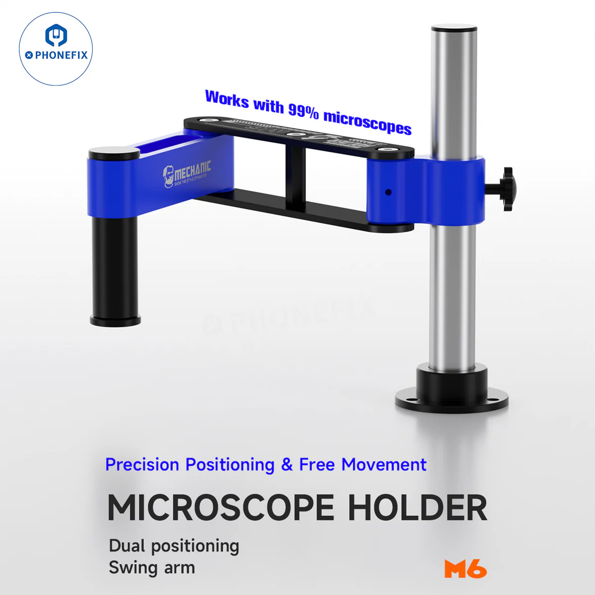 MECHANIC M6 Adjustable Microscope Swing Arm for High Precision Work