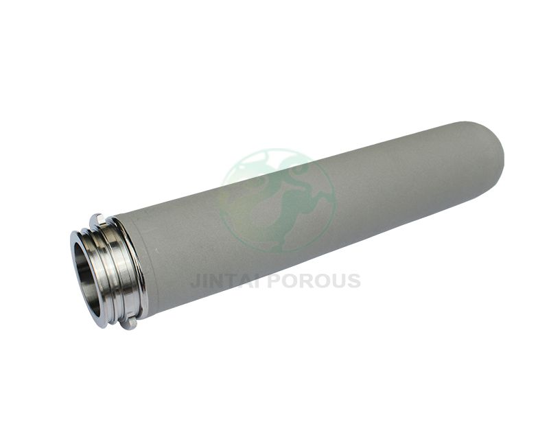 Automotive particulate filter porous SS tube
