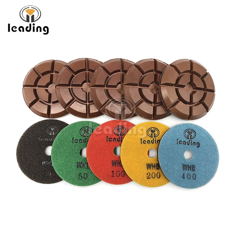 Floor polishing pads