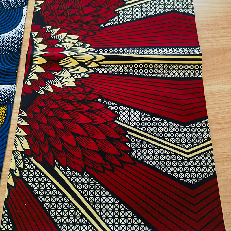 100% cotton wax fabric