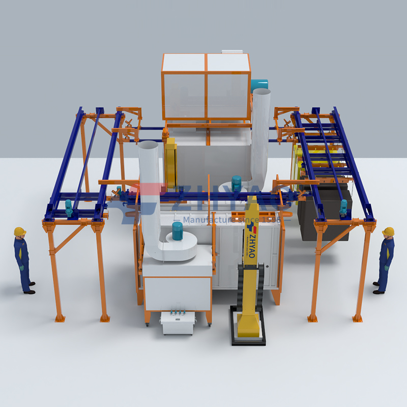 Semi-Automatic Powder Coating Line Supplier